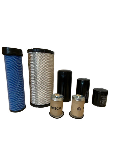 Filter Kit for Mahindra 7060 4WD, 8560 2WD, 8560 4WD Tractor Pack of 7 OEM Quality