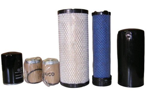 Filter Kit for Mahindra Late 4500, 5500, 6000, 6500 Tractor Pack of 6 OEM Quality