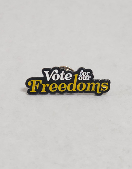 Vote Freedoms Pin