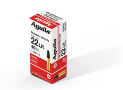 Aguila Super Extra Standard Velocity, .22 LR, 40 Grain, Solid Point