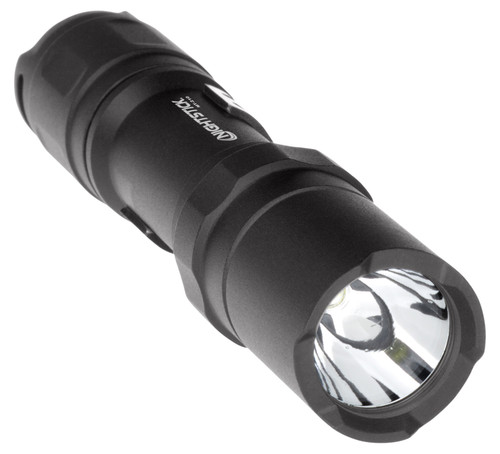 Nightstick MT210 Mini-TAC Pro Black Anodized Tactical Flashlight 150 Lumens White LED AA Powered