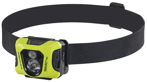 Streamlight 61436 Enduro Pro Rechargeable Headlamp Black Yellow 200 Lumen White LED 6-Mode
