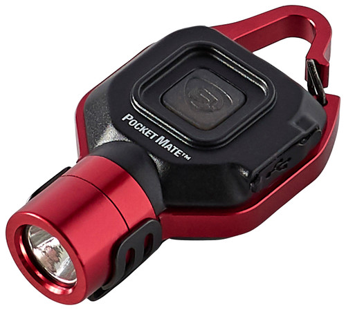 Streamlight 73301 Pocket Mate USB Rechargeable Flashlight Red 325 Lumen White LED Key Ring Light