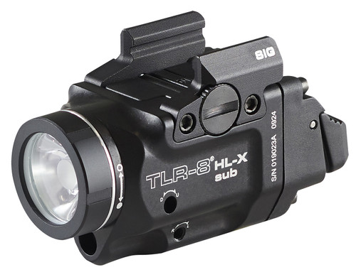 Streamlight TLR-8 1000 Lumen Firearm Light Red Laser Sig P365/XL Black Aluminum