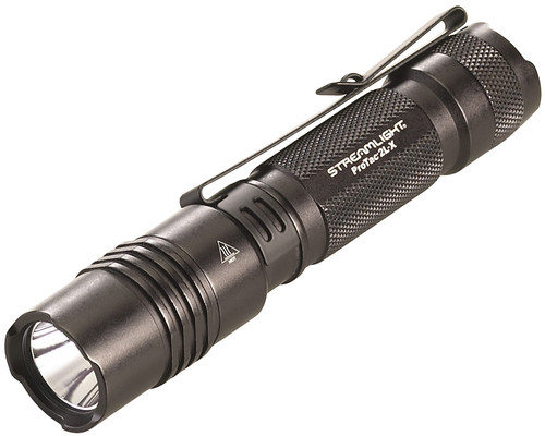 Streamlight ProTac 2L-X Black Anodized 40/500 Lumens Tactical Flashlight with Pocket Clip Model 88062