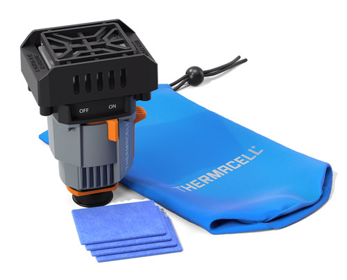 Thermacell Backpacker Repeller MRBPR Gray Odorless 15 ft Mosquito Zone Up to 90 Hours