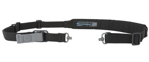 BFG Vickers 2-to-1 Black Cordura Padded Rifle Sling 57"-67" OAL VCAS2TO1PB200AABK