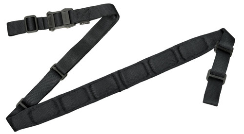 Magpul MS1 Padded Two-Point Rifle Sling Black Nylon 48"-60" Adjustable OAL