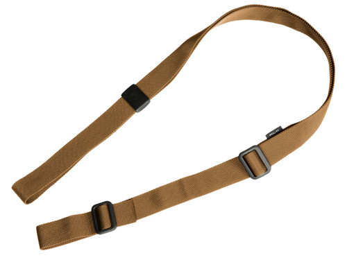 Magpul RLS Sling Coyote Tan Adjustable Nylon Webbing Lightweight Two-Point Rifle Sling