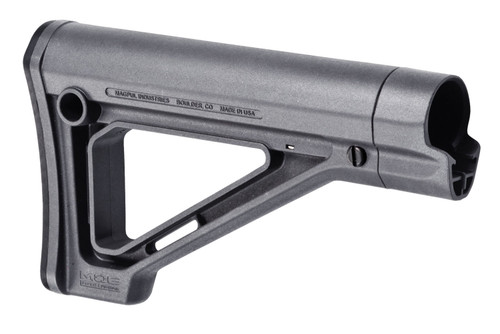 Magpul MOE Fixed Mil-Spec Carbine Stock Stealth Gray Synthetic MAG480-GRY for AR-15/M16