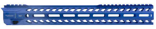 Strike Industries AR-15 M-LOK 15.5" Handguard Rail Blue Aluminum with QD Sockets