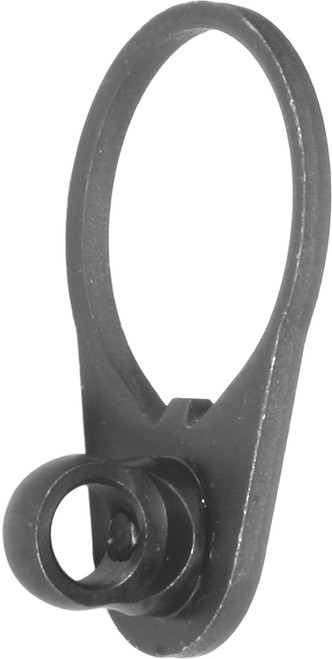 Blackhawk 70SM04BK Ambidextrous Single-Point Sling Adapter – Black Metal for AR-15/M4 Platforms