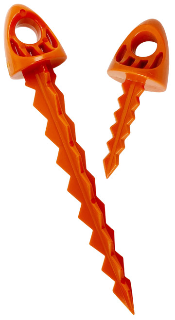 TargetTack 12-Pack Orange Variety 1"/3" Polycarbonate Tacks for Paper and Vinyl Targets