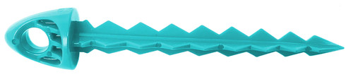 TargetTack 12-Pack Teal Green 3" Polycarbonate Tacks for Paper and Vinyl Shooting Targets