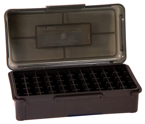 Frankford Arsenal Hinge-Top 50-Round Ammo Box 6.5/243/.308 Black High-Density Polymer