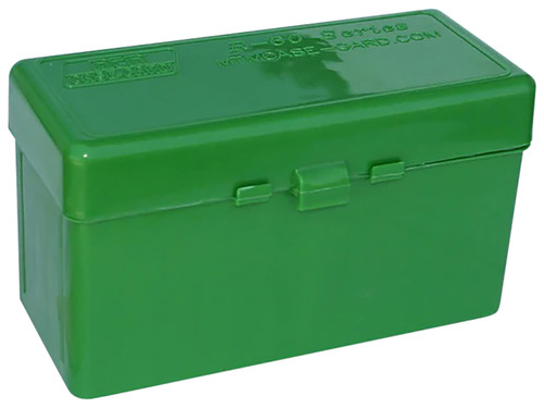 MTM Case-Gard RL6010 60rd Flip-Top Rifle Ammo Box 270Win/25-06Rem/30-06 Springfield Green