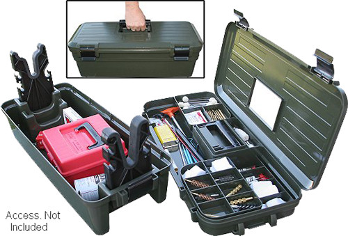 MTM Case-Gard RBMC11 Forest Green Shooting Range & Cleaning Supply Box