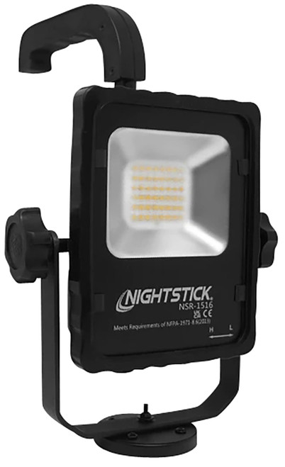 Nightstick NSR1516 Rechargeable Area Light with Heavy-Duty Magnetic Base 2500 Lumens White LED