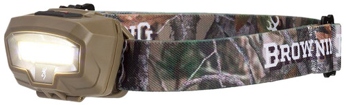 Browning Night Gig Headlamp Flat Dark Earth 26/485 Lumens White/Red LED Wide Angle