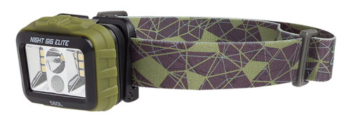 Browning 3713036 Night Gig Elite Headlamp Green 25/560 Lumens LED White/Green