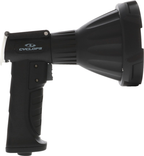 Cyclops RS 4000 50W Cree LED Rechargeable Spotlight Black Polymer Aluminum