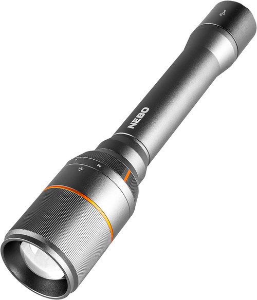 NEBO Davinci 5000 Gray Flashlight 4 Light Modes