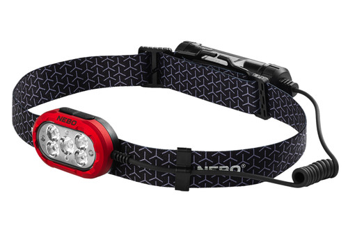 NEBO IllumaTrace Blood Tracker Black Headlamp Flex-Power System
