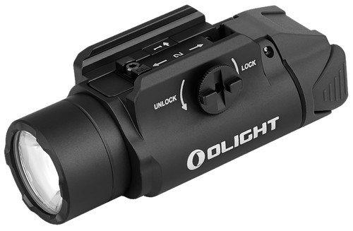 Olight PL-3R Valkyrie Rail Mount Pistol Light Black Anodized 1500 Lumens White LED