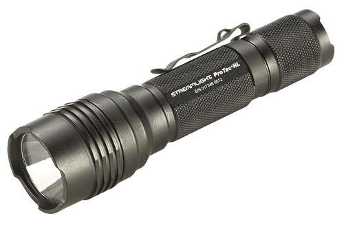 Streamlight ProTac HL Black Anodized Tactical Flashlight 35/750 Lumens C4 LED with Holster