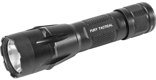 SureFire Fury DFT Black Anodized 1,500 Lumen Rechargeable Tactical Flashlight