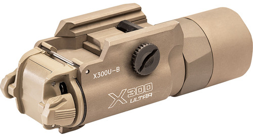SureFire X300U-B Tan Ultra 1,000 Lumens LED Weapon Light IPX7 Waterproof