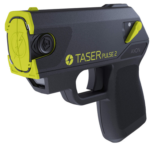 AXON 101497 TASER Pulse 2 Less-Lethal Device 15 ft Range Black and Yellow