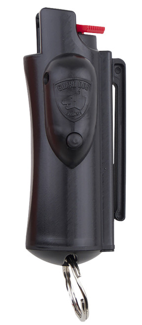 Guard Dog Security AccuFire Laser Pepper Spray Black 0.50 oz with Key Ring