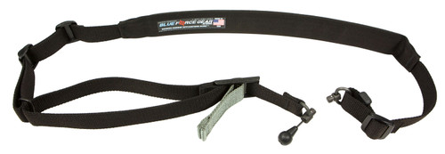 Blue Force Gear Vickers 221 One-Two Point AR Sling Black Padded Cordura with RED Swivel