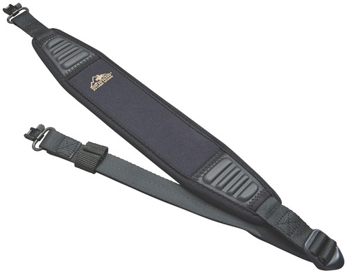 Butler Creek 23616 Universal Fit Rhino Rib Black Nylon Rifle and Shotgun Padded Sling