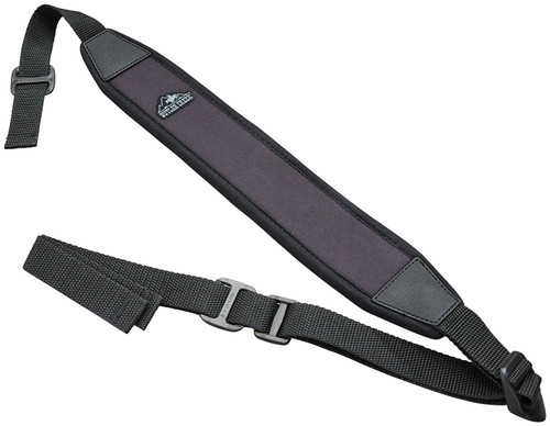Butler Creek Easy Rider Neoprene Rifle Sling Black 48" OAL Sharkskin Backing 2.5" Wide