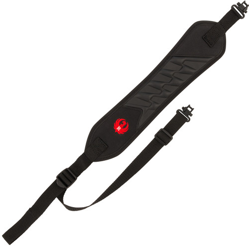 Ruger Summit Ultralite Black Low-Density Foam Neoprene Gun Sling 20.25" Adjustable