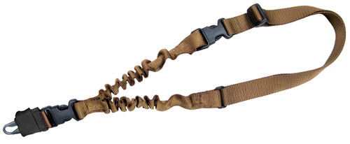 Tacshield T6010CY Single-Point Rifle Shotgun Shock Sling Coyote Tan QRB Release