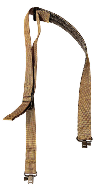 Tacshield T6115CY Coyote Tan Buckhorn Grip Sling Rifle and Shotgun Tac-Grip Nonslip