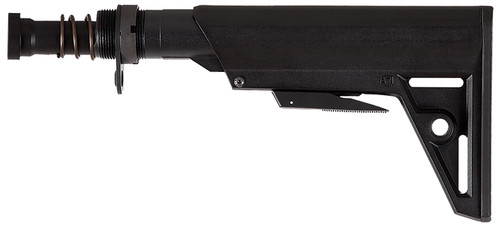 ATI GEN2 M4 Style Adjustable Buttstock with Mil-Spec 6061 T6 Aluminum Tube and Recoil Buffer Spring for AR-15