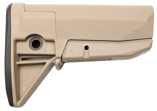 BCM Gunfighter Mod 0 AR Stock Kit Mil-Spec Receiver Extension and QD End Plate Flat Dark Earth