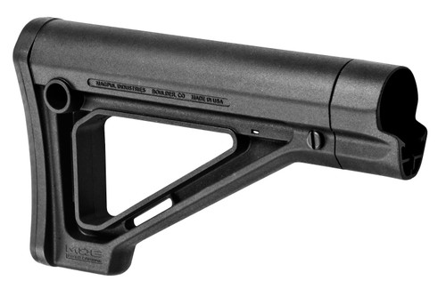Magpul MOE Mil-Spec Fixed Carbine Black Synthetic Stock AR-15/M16/M4, 8.80" Overall Length (MAG480-BLK)