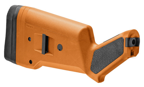 Magpul MOE SGA Orange Synthetic Ambidextrous Shotgun Stock for Mossberg 500, 590, 590A1 (MAG490-ORG)