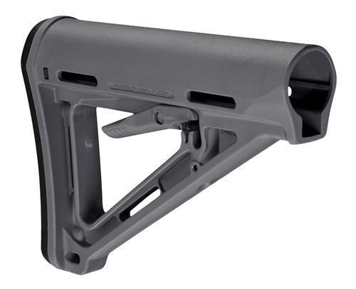 Magpul MOE Mil-Spec Carbine Buttstock Stealth Gray Synthetic AR-15/M16/M4 Platform (MAG400-GRY)