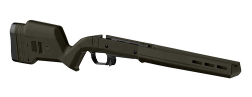 Magpul Hunter 110 OD Green Fixed Rifle Stock Aluminum Bedding Adjustable Comb Right Hand Savage 110 Short Action