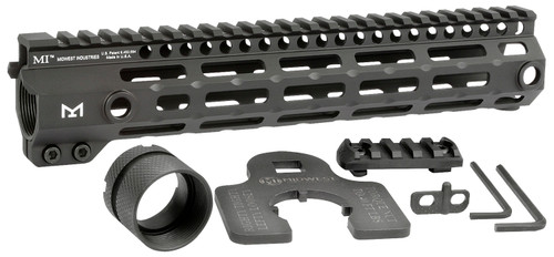 Midwest Industries MIG4M105 G4M Handguard AR-15 10.5" M-LOK Picatinny Top Rail Black Anodized Aluminum