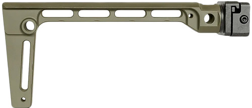 Midwest Industries OD Green Arm Brace Side Folding Stock 6061 Aluminum Fixed