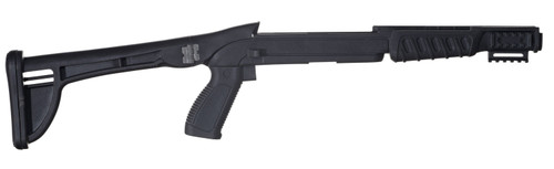 ProMag PM271 Ruger Mini-14/Thirty Black Folding Stock with Pistol Grip and Tri-Rail Forend