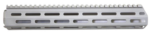 Q LLC Honey Badger AR M-LOK 12" Gray Aluminum Replacement Handguard