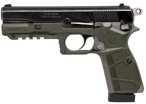 Recover Tactical HPC03 Picatinny Grip and Rail System OD Green Polymer for Hi-Power